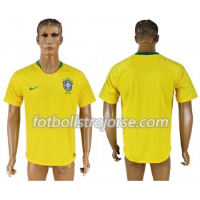 Brasilien Matchtröjor Hemma Fotbollströja VM 2018