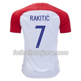 Kroatien Matchtröjor Ivan Rakitic 15 Hemma Fotbollströja VM 2018