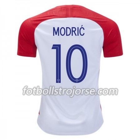 Kroatien Matchtröjor Luka Modric 10 Hemma Fotbollströja VM 2018 Kroatien Matchtröjor Luka Modric 10 Hemma Fotbollströja VM 2018