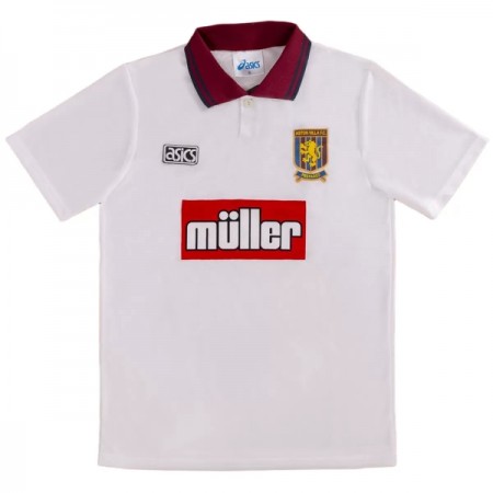 Aston Villa 1994-95 Matchtröjor Retro Hemma Fotbollströja Aston Villa 1994-95 Matchtröjor Retro Hemma Fotbollströja