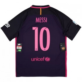 Barcelona Messi 10 2016-17 Matchtröjor Retro Borta Fotbollströja