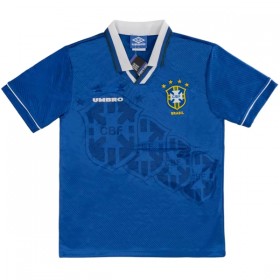 Brasilien Matchtröjor Retro Borta Fotbollströja 1994