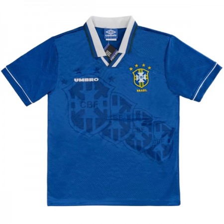Brasilien Matchtröjor Retro Borta Fotbollströja 1994 Brasilien Matchtröjor Retro Borta Fotbollströja 1994