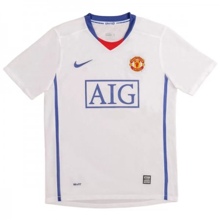 Manchester United 2008-09 Matchtröjor Retro Borta Fotbollströja Manchester United 2008-09 Matchtröjor Retro Borta Fotbollströja