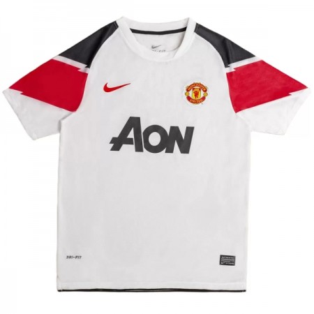 Manchester United 2010-11 Matchtröjor Retro Borta Fotbollströja