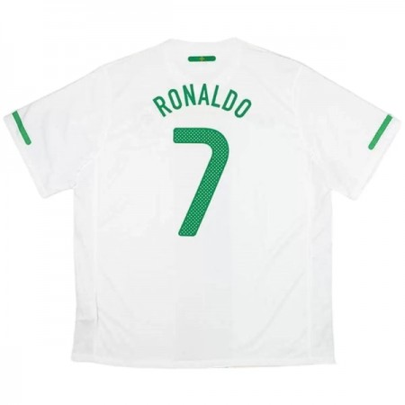 Portugal Ronaldo 7 2010 Matchtröjor Retro Borta Fotbollströja Portugal Ronaldo 7 2010 Matchtröjor Retro Borta Fotbollströja