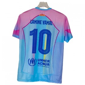 Barcelona Lamine Yamal 10 Matchtröjor 2025-26 Blå