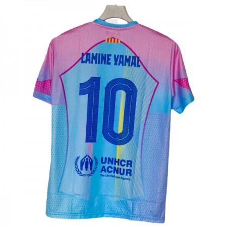 Barcelona Lamine Yamal 10 Matchtröjor 2025-26 Blå Barcelona Lamine Yamal 10 Matchtröjor 2025-26 Blå