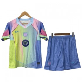 Barcelona Matchtröjor Barn 2025-26 Gul