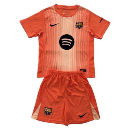 FC Barcelona Matchtröjor Målvakt Barn 2025-26 Orange