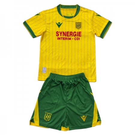 FC Nantes Matchtröjor Barn Hemma Fotbollströja 2025-26