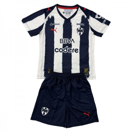 Rayados Monterrey Matchtröjor Barn Hemma Fotbollströja 2025-26