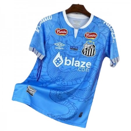 Santos FC Dragon Matchtröjor 2025-26 Blå