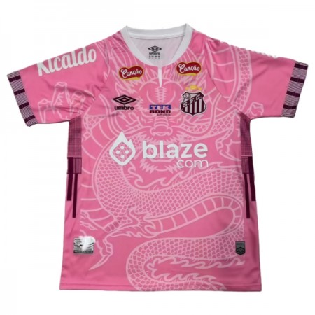Santos FC Dragon Matchtröjor 2025-26 Rosa Santos FC Dragon Matchtröjor 2025-26 Rosa