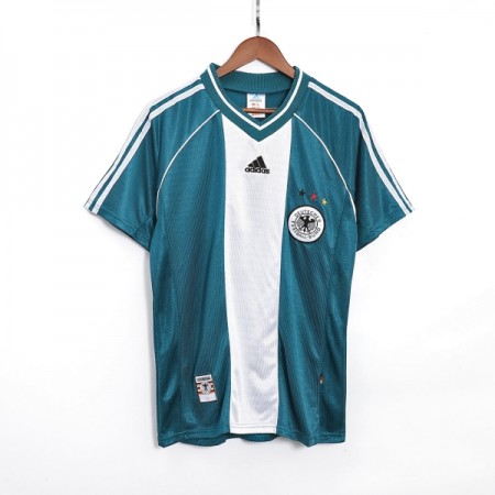 Tyskland Matchtröjor Retro Borta Fotbollströja 1998 Tyskland Matchtröjor Retro Borta Fotbollströja 1998