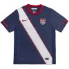 USA 2010 Matchtröjor Retro Borta Fotbollströja