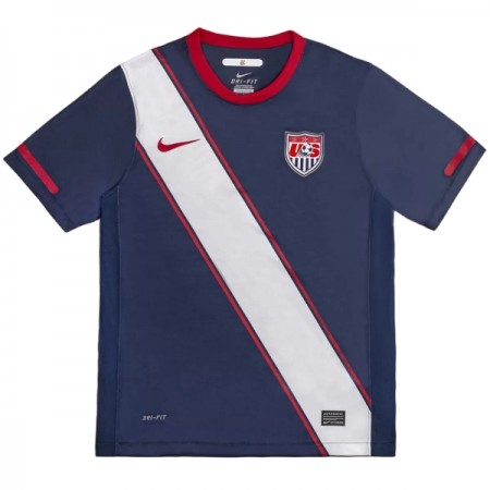 USA 2010 Matchtröjor Retro Borta Fotbollströja