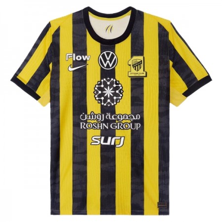 Al Ittihad Matchtröjor Hemma Fotbollströja 2025-26 Al Ittihad Matchtröjor Hemma Fotbollströja 2025-26