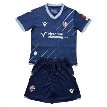 Bolton Wanderers Matchtröjor Barn Borta Fotbollströja 2025-26
