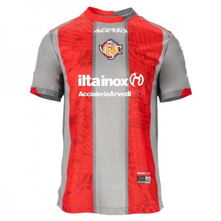Cremonese Matchtröjor Hemma Fotbollströja 2025-26 Cremonese Matchtröjor Hemma Fotbollströja 2025-26