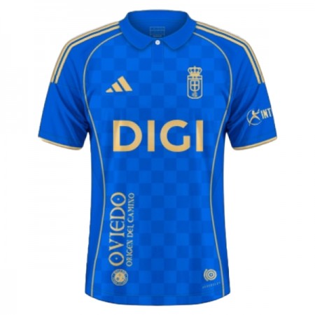 Real Oviedo Matchtröjor Hemma Fotbollströja 2025-26 Real Oviedo Matchtröjor Hemma Fotbollströja 2025-26