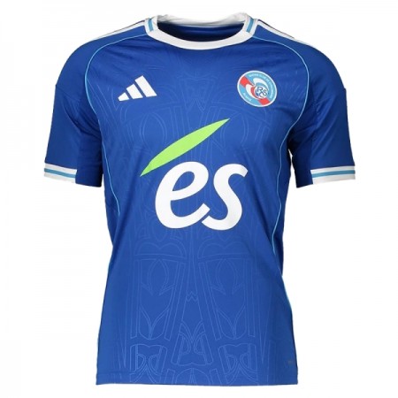 Strasbourg Matchtröjor Hemma Fotbollströja 2025-26 Strasbourg Matchtröjor Hemma Fotbollströja 2025-26