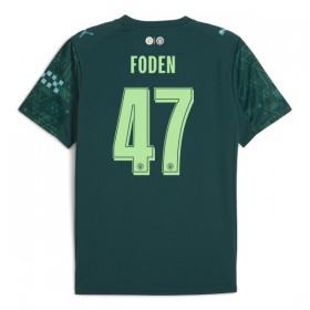 Manchester City Foden 47 Matchtröjor EA Sport Fjärde Fotbollströja 2025-26