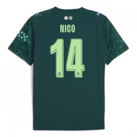 Manchester City Nico 14 Matchtröjor EA Sport Fjärde Fotbollströja 2025-26