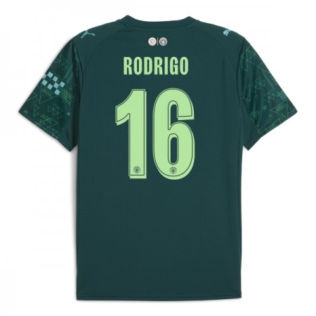 Manchester City Rodrigo 16 Matchtröjor EA Sport Fjärde Fotbollströja 2025-26 Manchester City Rodrigo 16 Matchtröjor EA Sport Fjärde Fotbollströja 2025-26