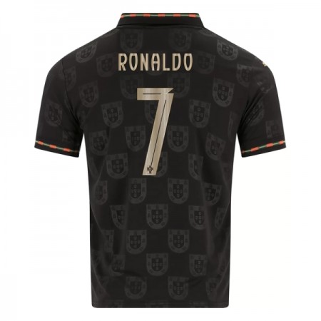 Portugal Black Panther Ronaldo 7 Matchtröjor 2025-26