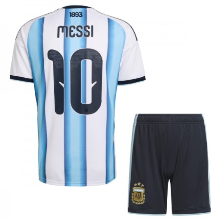 Argentina Messi 10 Matchtröjor Barn Hemma Fotbollströja VM 2026