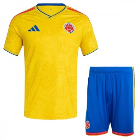 Colombia Matchtröjor Barn Hemma Fotbollströja VM 2026 Colombia Matchtröjor Barn Hemma Fotbollströja VM 2026