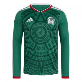 Mexiko Matchtröjor Hemma Fotbollströja VM 2026 Långärmad