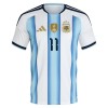 Argentina Di Maria 11 Matchtröjor Hemma Fotbollströja VM 2026