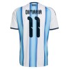 Argentina Di Maria 11 Matchtröjor Hemma Fotbollströja VM 2026