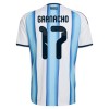 Argentina Garnacho 17 Matchtröjor Hemma Fotbollströja VM 2026
