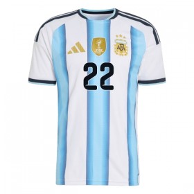 Argentina Lautaro Martinez 22 Matchtröjor Barn Hemma Fotbollströja VM 2026