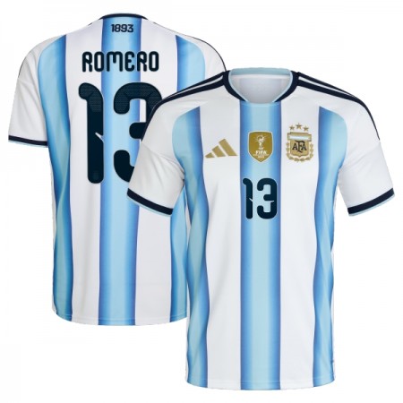 Argentina Romero 13 Matchtröjor Hemma Fotbollströja VM 2026