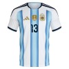 Argentina Romero 13 Matchtröjor Hemma Fotbollströja VM 2026