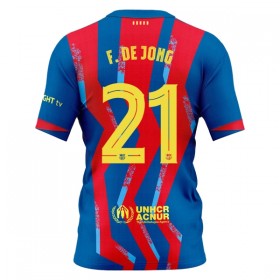 FC Barcelona F. De Jong 21 Matchtröjor Fjärde Fotbollströja 2025-26