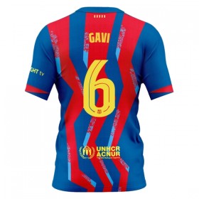 FC Barcelona Gavi 6 Matchtröjor Fjärde Fotbollströja 2025-26