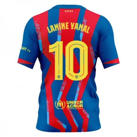 FC Barcelona Lamine Yamal 10 Matchtröjor Fjärde Fotbollströja 2025-26