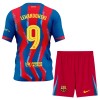 FC Barcelona Lewandowski 9 Matchtröjor Barn Fjärde Fotbollströja 2025-26