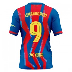 FC Barcelona Lewandowski 9 Matchtröjor Fjärde Fotbollströja 2025-26