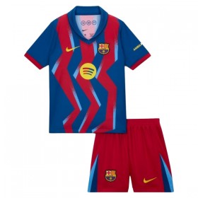 FC Barcelona Matchtröjor Barn Fjärde Fotbollströja 2025-26