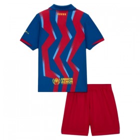 FC Barcelona Matchtröjor Barn Fjärde Fotbollströja 2025-26