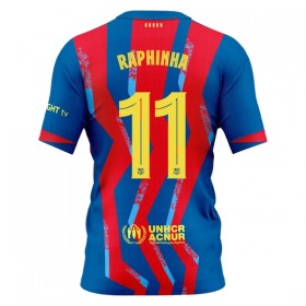 FC Barcelona Raphinha 11 Matchtröjor Fjärde Fotbollströja 2025-26