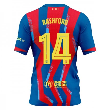 FC Barcelona Rashford 14 Matchtröjor Fjärde Fotbollströja 2025-26 FC Barcelona Rashford 14 Matchtröjor Fjärde Fotbollströja 2025-26
