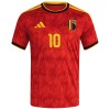 Belgien Lukaku 10 Matchtröjor Barn Hemma Fotbollströja VM 2026