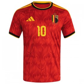 Belgien Lukaku 10 Matchtröjor Barn Hemma Fotbollströja VM 2026